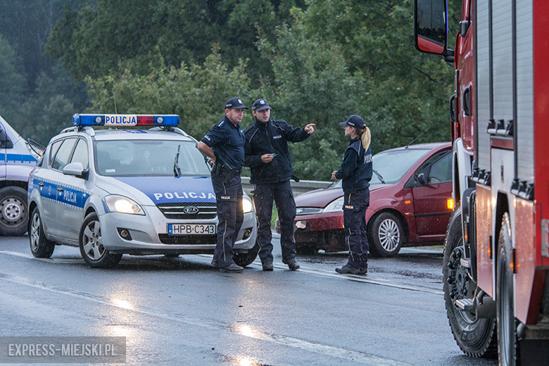 Zderzenie na obwodnicy Środy Śląskiej