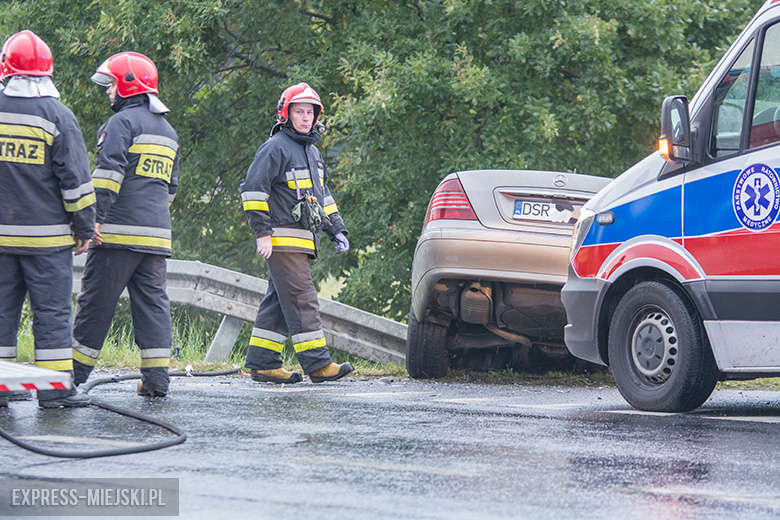 Zderzenie na obwodnicy Środy Śląskiej