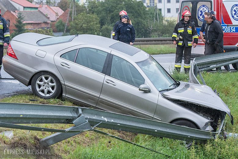 Zderzenie na obwodnicy Środy Śląskiej