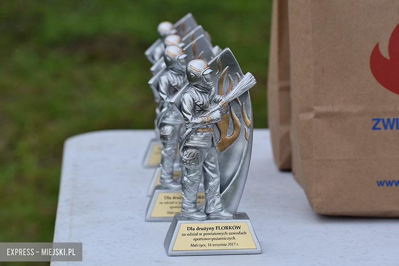 Powiatowe zawody sportowo-pożarnicze w Malczycach