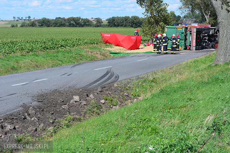 Śmiertelny wypadek przed Udaninem