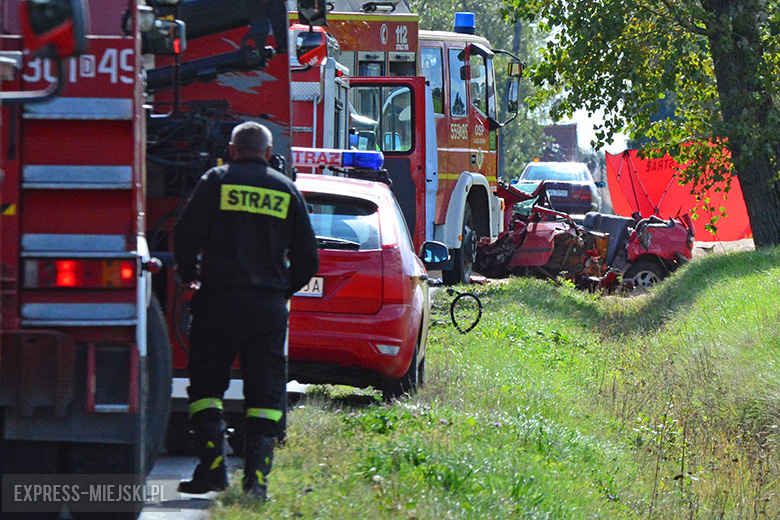 Śmiertelny wypadek przed Udaninem