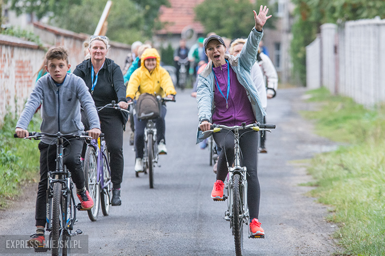Rajd rowerowy w Szczepanowie
