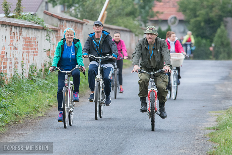 Rajd rowerowy w Szczepanowie