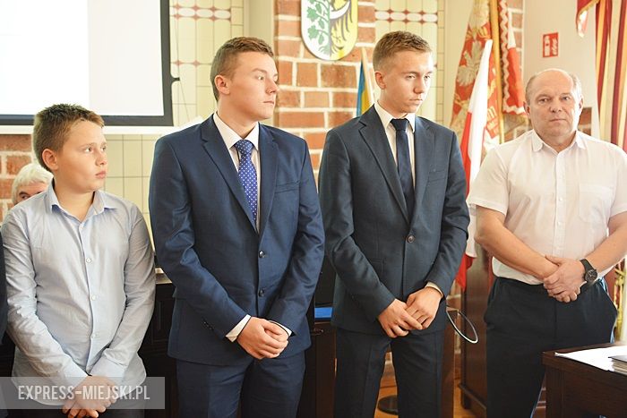 Nagrodzeni sportowcy