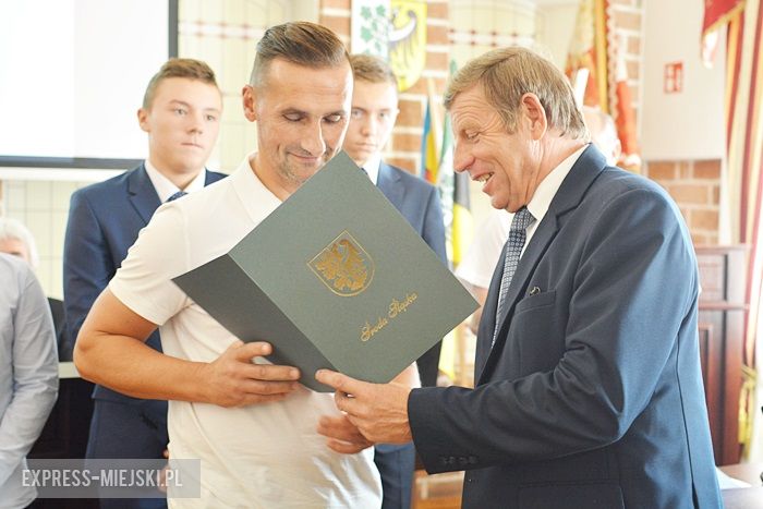 Nagrodzeni sportowcy