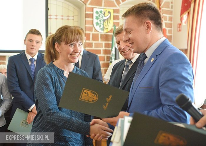 Nagrodzeni sportowcy