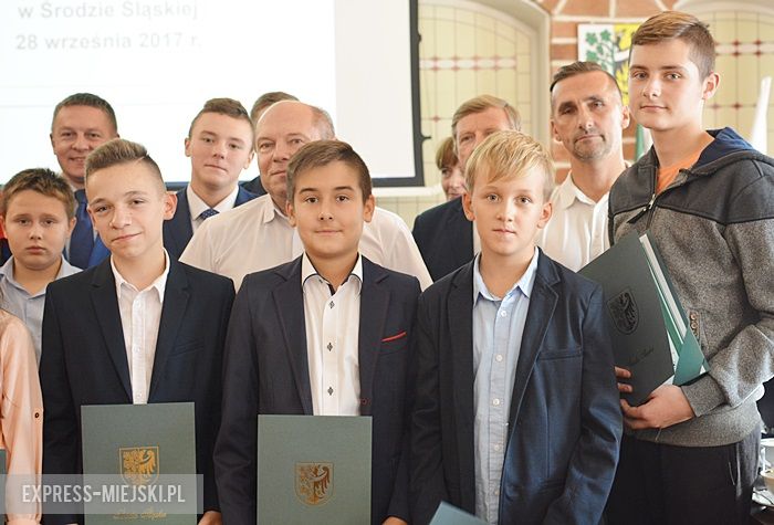 Nagrodzeni sportowcy