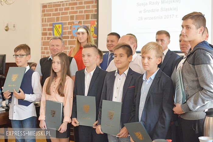 Nagrodzeni sportowcy