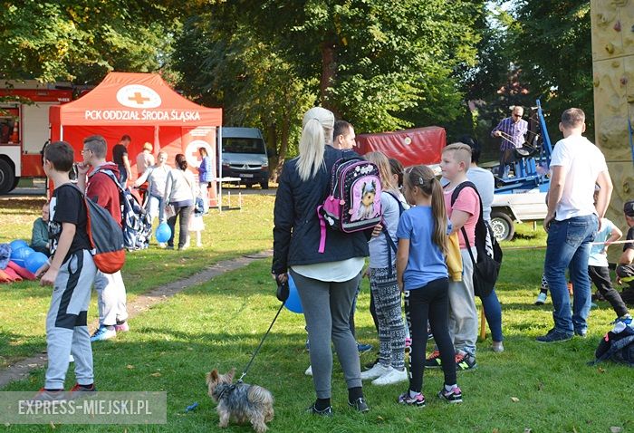 Piknik policyjny w Środzie Śląskiej