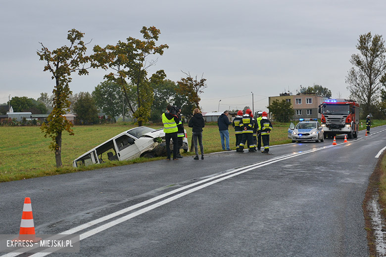 Wypadek busa w Dębicy