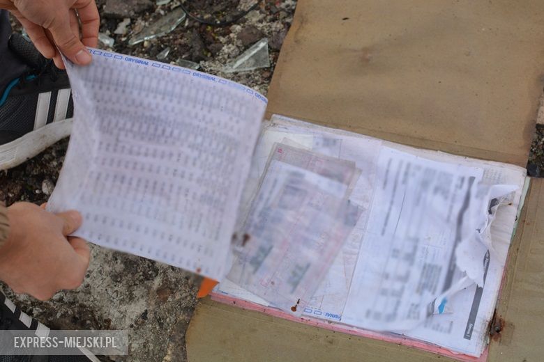 Dzikie wysypisko śmieci w Malczycach