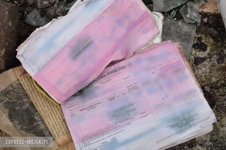 Dzikie wysypisko śmieci w Malczycach