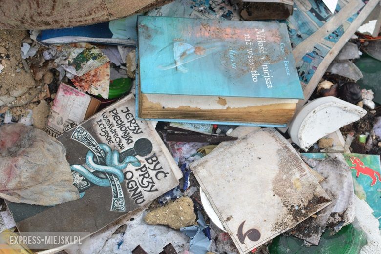 Dzikie wysypisko śmieci w Malczycach