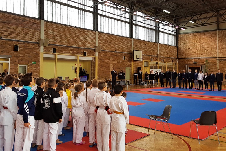 Średzcy karatecy na zawodach w Lubinie