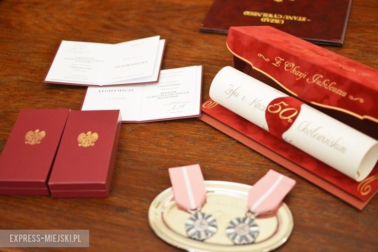 50-lecie małżeństwa państwa Cholewińskich