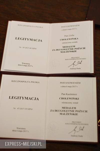 50-lecie małżeństwa państwa Cholewińskich