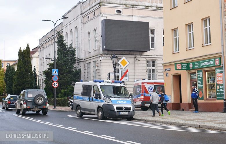Osobówka potrąciła motorowerzystę w Środzie Ślaskiej