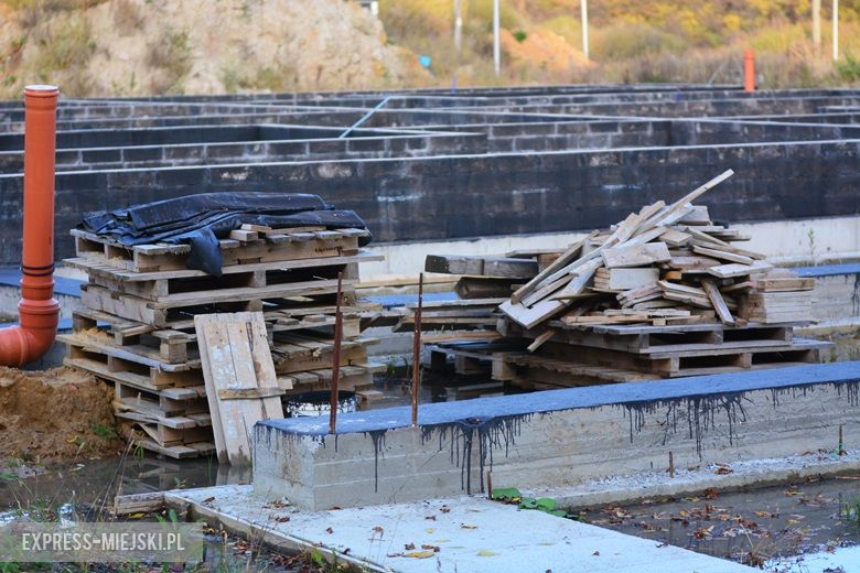 Plac budowy osiedla socjalnego w Środzie Śląskiej