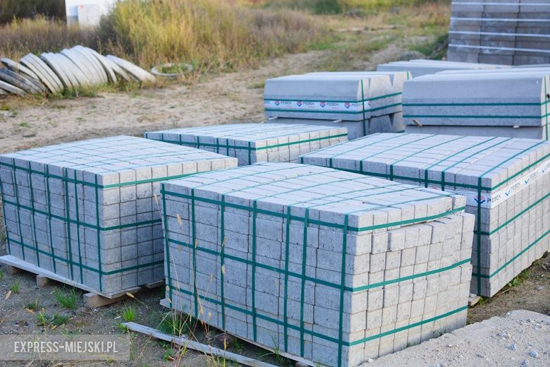 Plac budowy osiedla socjalnego w Środzie Śląskiej