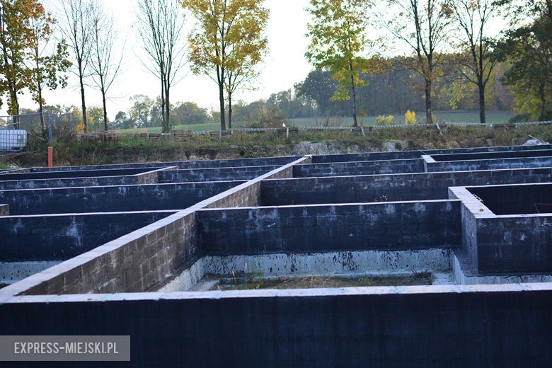 Plac budowy osiedla socjalnego w Środzie Śląskiej