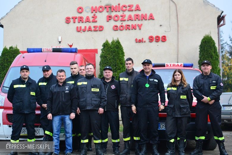 Strażacy rozdawali odblaski