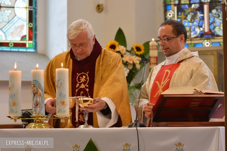 Uroczysta msza z okazji 800-lecia istnienia Piersna
