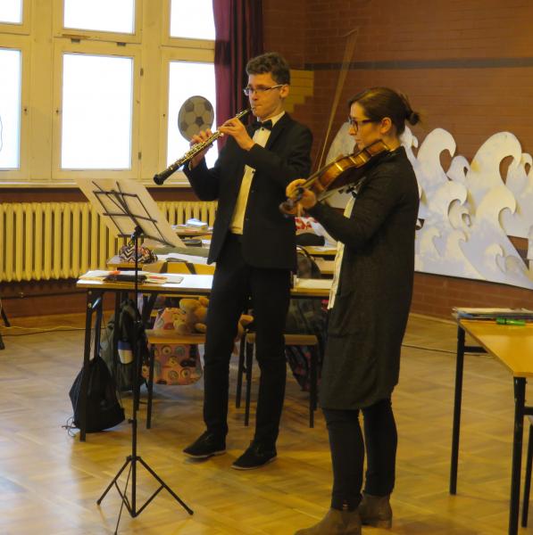 Uroczystości w szkole w Malczycach