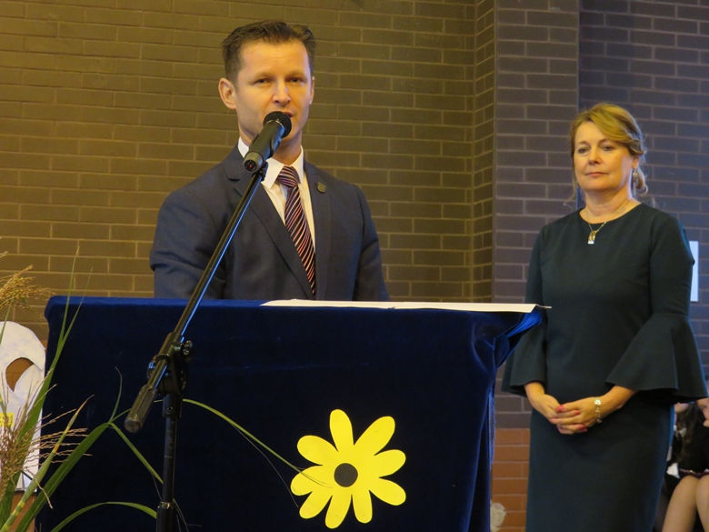 Uroczystości w szkole w Malczycach