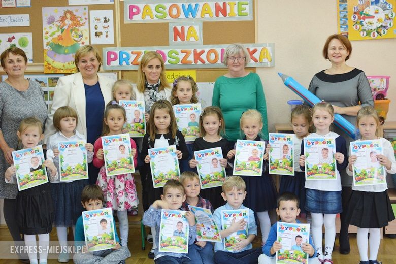 Pasowanie przedszkolaków