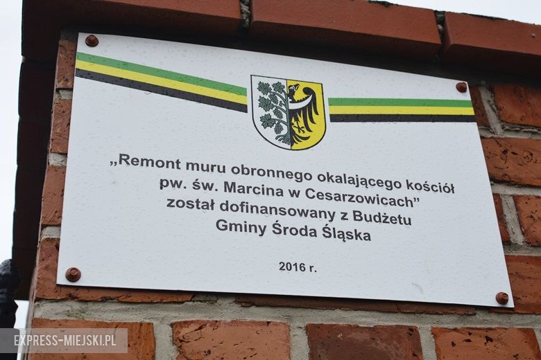 Uroczystości w kościele w Cesarzowicach