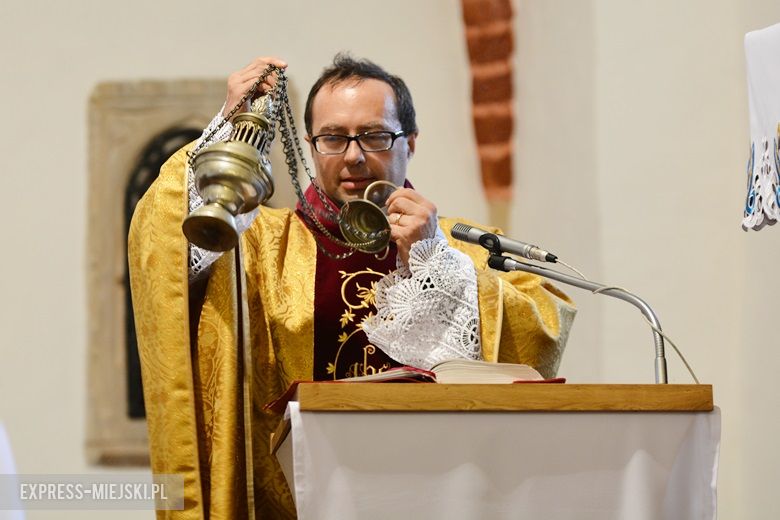 Uroczystości w kościele w Cesarzowicach