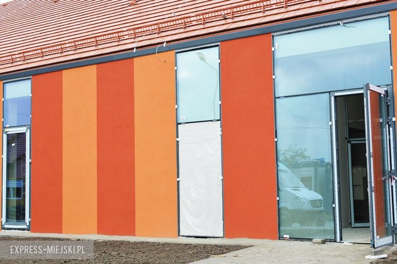 Plac budowy szkoły w Lutyni