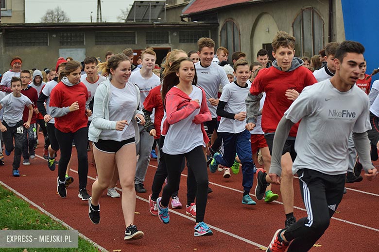 Biało-czerwony bieg z okazji Dnia Niepodległości w Malczycach