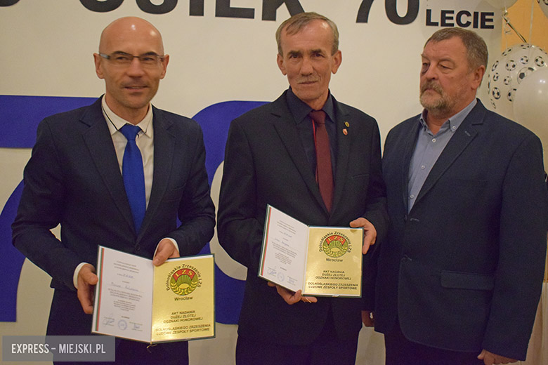 Jubileusz 70-lecia LZS-u w Osieku. 