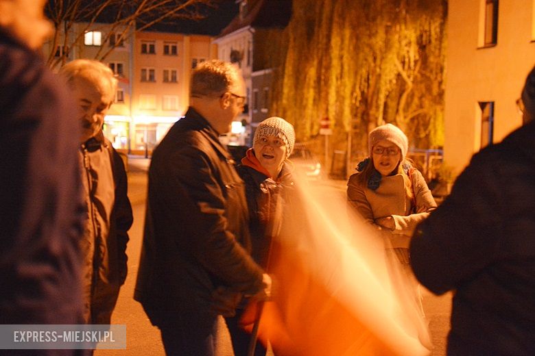Protest w Środzie Śląskiej