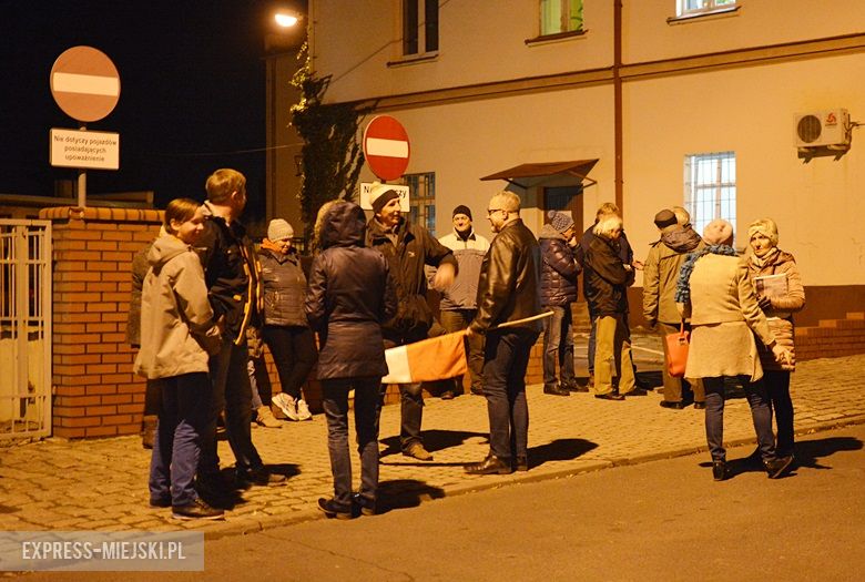 Protest w Środzie Śląskiej