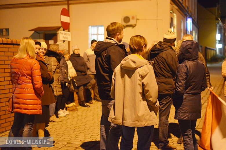 Protest w Środzie Śląskiej