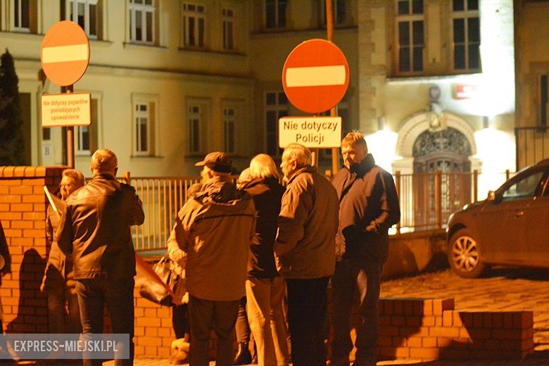 Protest w Środzie Śląskiej