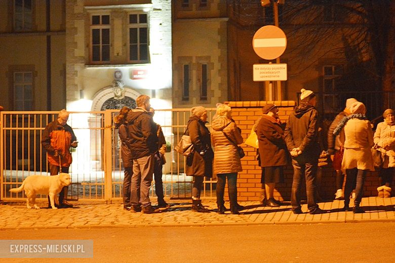 Protest w Środzie Śląskiej