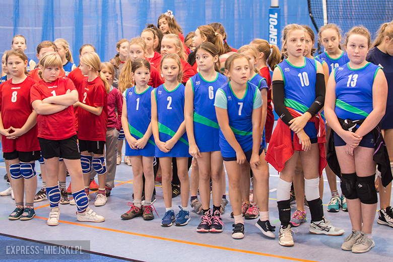 Około 200 dziewczynek wzięło udział w turnieju siatkówki w Malczycach