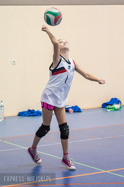 Około 200 dziewczynek wzięło udział w turnieju siatkówki w Malczycach