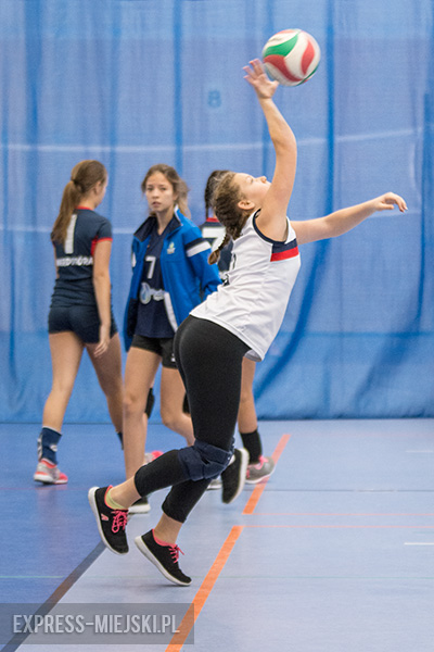 Około 200 dziewczynek wzięło udział w turnieju siatkówki w Malczycach
