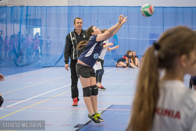 Około 200 dziewczynek wzięło udział w turnieju siatkówki w Malczycach