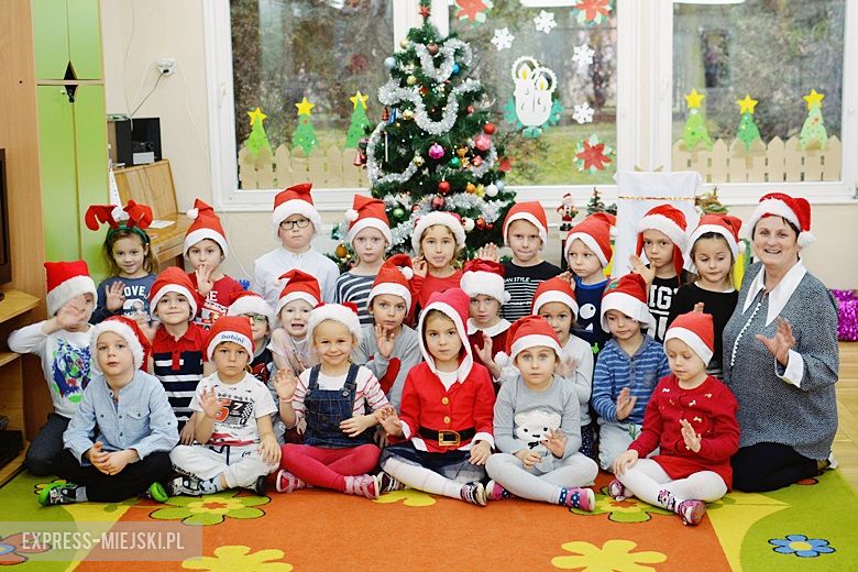 Wizyta Świętego Mikołaja w Przedszkolu pod Topolą