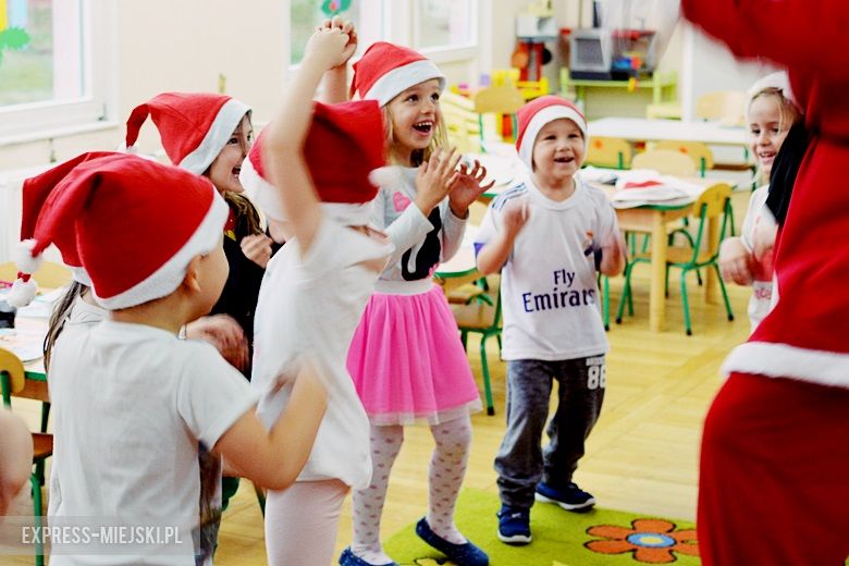 Wizyta Świętego Mikołaja w Przedszkolu pod Topolą