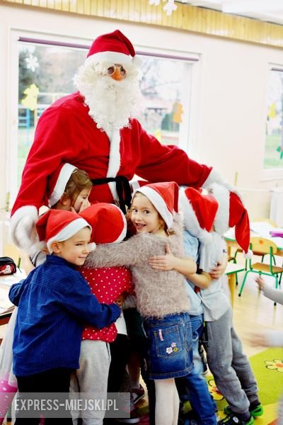 Wizyta Świętego Mikołaja w Przedszkolu pod Topolą