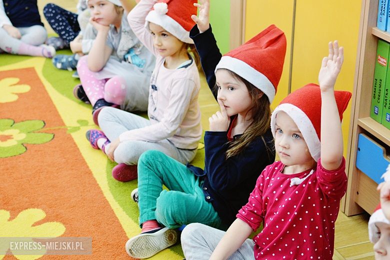Wizyta Świętego Mikołaja w Przedszkolu pod Topolą