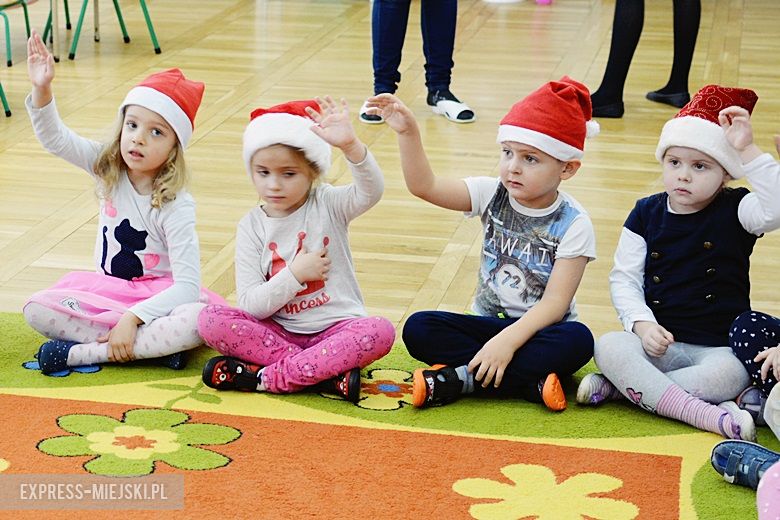 Wizyta Świętego Mikołaja w Przedszkolu pod Topolą