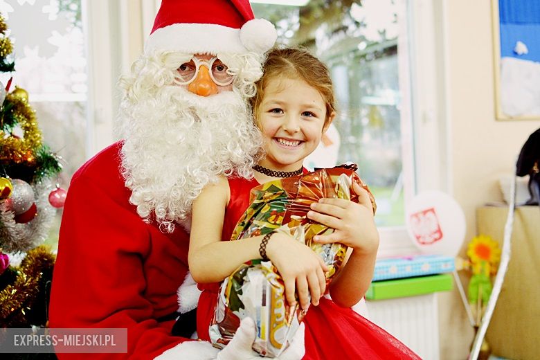 Wizyta Świętego Mikołaja w Przedszkolu pod Topolą